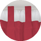 Петли без ручек – крепление для штор Вельвет-ПРО