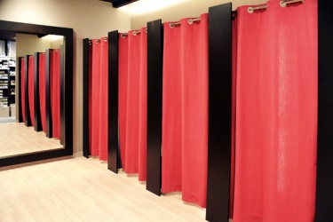 Шторы для примерочной