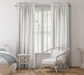 Канвас однотонные v01 с креплением Кулиска с гребешком