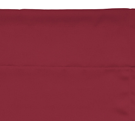 Шторы Премиум красные на кулиске с гребешком блэкаут