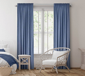 Канвас однотонные v40 с креплением Тесьма