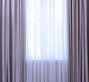 Вуаль однотонная