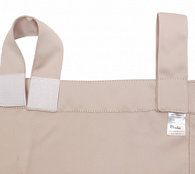 Шторы Премиум персиковые на петлях на липучках блэкаут