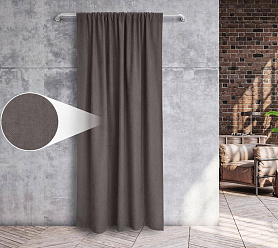 Канвас однотонные v46 с креплением Кулиска