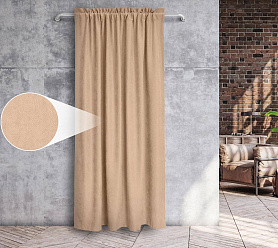 Канвас однотонные v07 с креплением Кулиска с гребешком