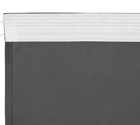 Канвас однотонные v47 с креплением Тесьма