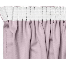 Канвас однотонные v20 с креплением Тесьма