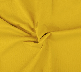 Шторы Стандарт желтые на кулиске в спальню и гостиную