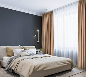 Канвас однотонные v09 с креплением Тесьма