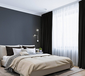 Канвас однотонные v48 с креплением Кулиска