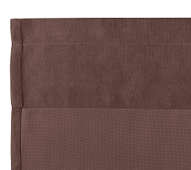 Канвас однотонные v17 с креплением Кулиска с гребешком