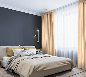 Канвас однотонные v13 с креплением Кулиска с гребешком