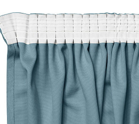 Канвас однотонные v30 с креплением Тесьма 