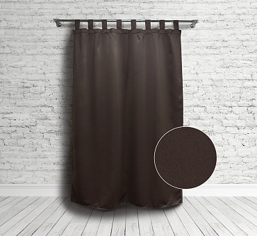 Штора Премиум однотонная блэкаут