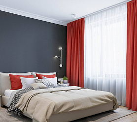 Канвас однотонные v42 с креплением Кулиска