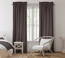 Канвас однотонные v18 с креплением Кулиска с гребешком