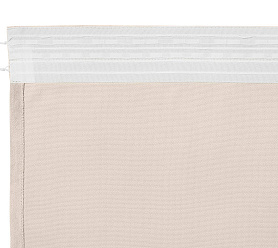 Канвас однотонные v35 с креплением Тесьма