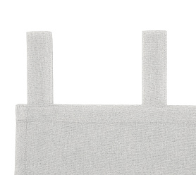 Штора Премиум Рогожка v01 с креплением Петли блэкаут