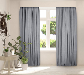 Санди однотонные v08 с креплением Кулиса с гребешком