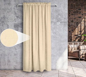 Канвас однотонные v05 с креплением Кулиска с гребешком