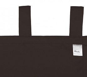 Шторы Премиум коричневые на петлях без липучек блэкаут