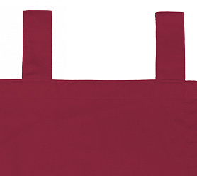 Шторы Стандарт бордовые на петлях без липучек в спальню и гостиную