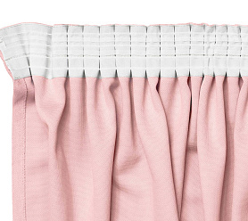 Канвас однотонные v22 с креплением Тесьма