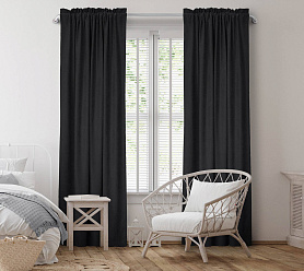 Канвас однотонные v48 с креплением Кулиска с гребешком