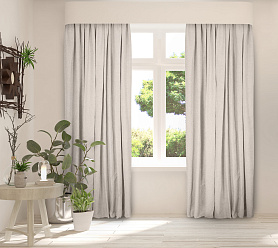 Санди однотонные v02 с креплением Кулиса с гребешком