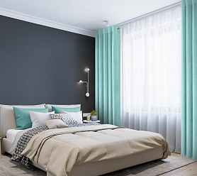 Канвас однотонные v27 с креплением Люверсы 