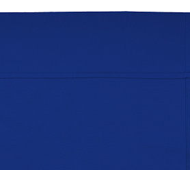 Шторы Стандарт синие на кулиске в спальню и гостиную