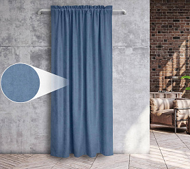 Канвас однотонные v41 с креплением Кулиска с гребешком