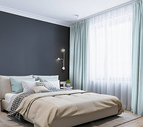 Канвас однотонные v37 с креплением Кулиска