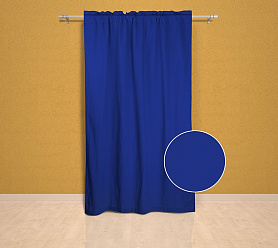 Шторы Эконом василек на кулиске с гребешком недорогие