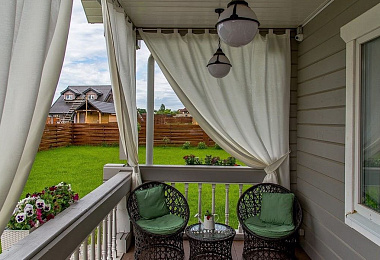 Шторы на террасу – Вельвет-ПРО