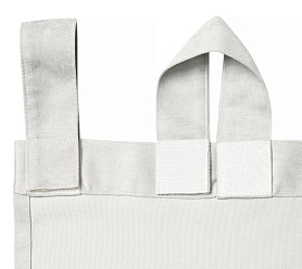 Канвас однотонные v01 с креплением Петли на липучках