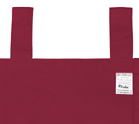 Шторы Стандарт бордовые на петлях без липучек в спальню и гостиную