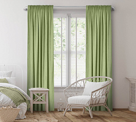 Канвас однотонные v33 с креплением Тесьма