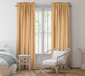 Канвас однотонные v14 с креплением Кулиска с гребешком