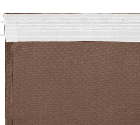 Канвас однотонные v15 с креплением Тесьма