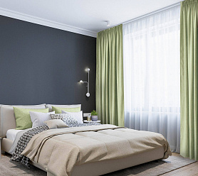 Канвас однотонные v32 с креплением Тесьма 