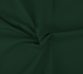 Шторы Стандарт зеленые на кулиске с гребешком в спальню и гостиную