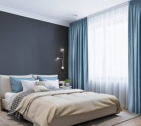 Канвас однотонные v39 с креплением Тесьма