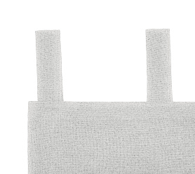 Штора Премиум Рогожка v01 с креплением Петли блэкаут