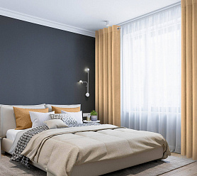 Канвас однотонные v14 с креплением Люверсы