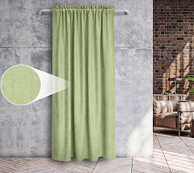 Канвас однотонные v33 с креплением Кулиска с гребешком 