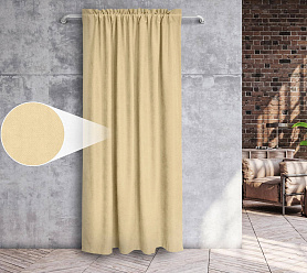 Канвас однотонные v10 с креплением Кулиска с гребешком