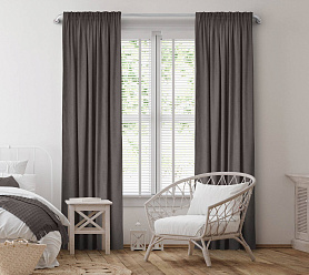 Канвас однотонные v46 с креплением Тесьма