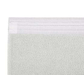 Штора Премиум Рогожка v01 с креплением Шторная тесьма блэкаут