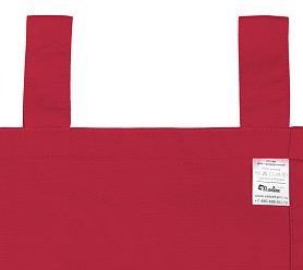 Шторы Стандарт красные на петлях без липучек в спальню и гостиную